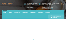 Tablet Screenshot of kosithair.com